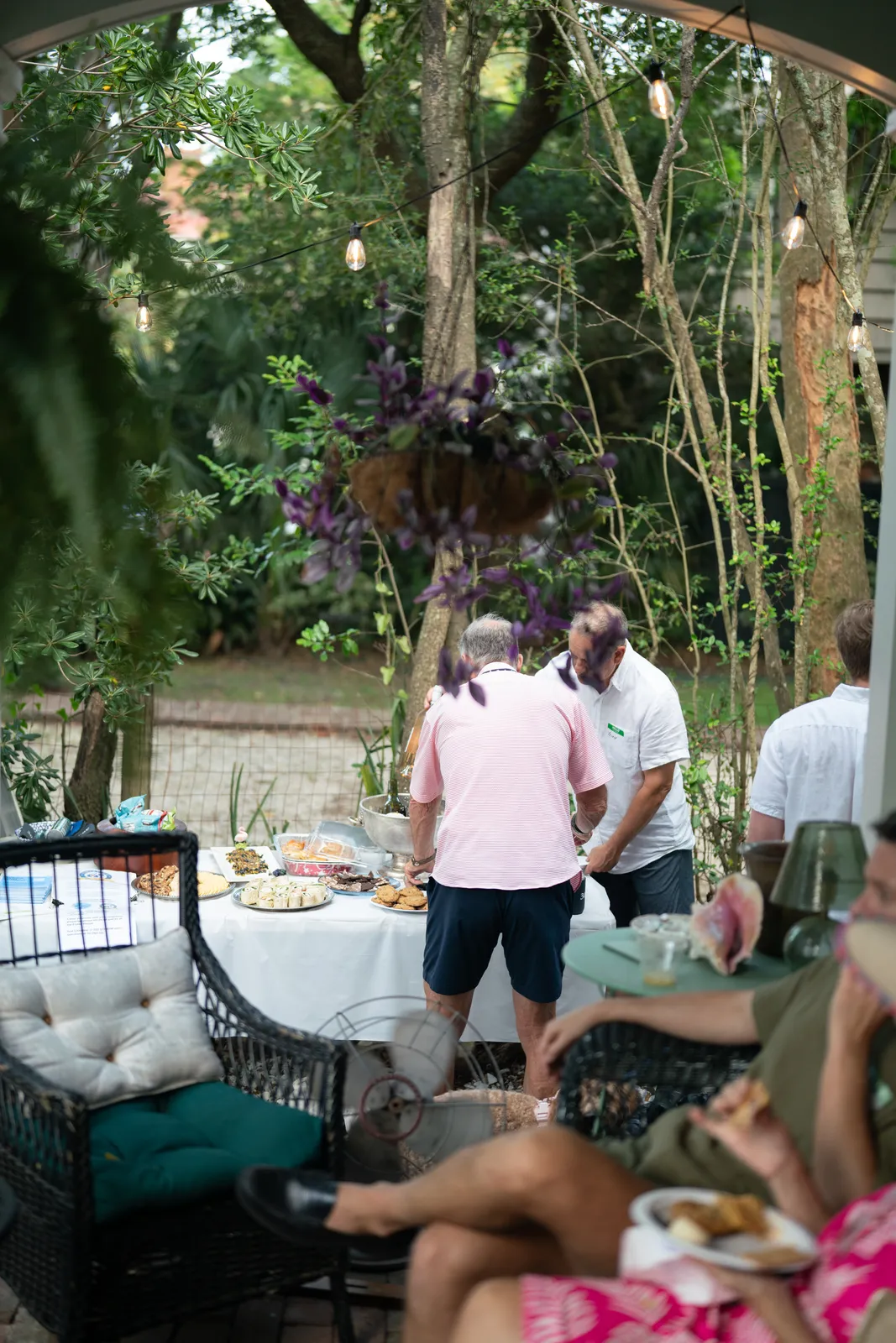 Neighbors gathered at the June 9 HVA Garden Party