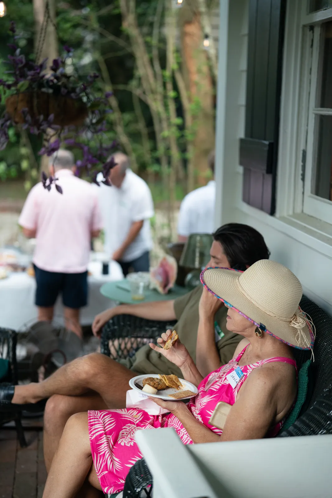 Neighbors gathered at the June 9 HVA Garden Party