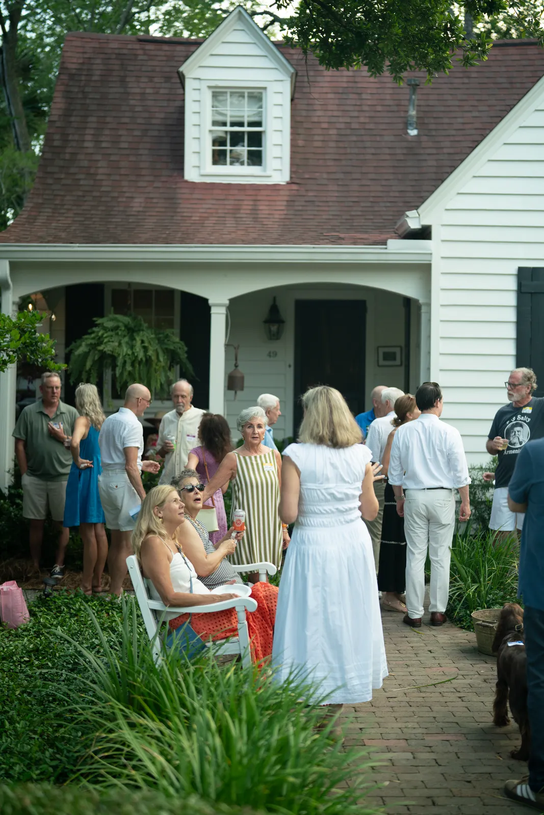 Neighbors gathered at the June 9 HVA Garden Party