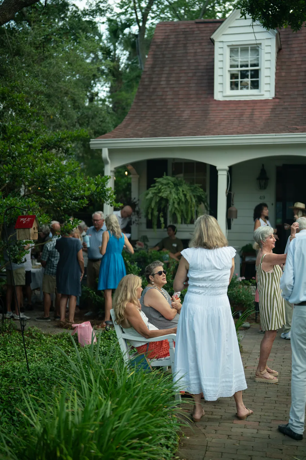 Neighbors gathered at the June 9 HVA Garden Party
