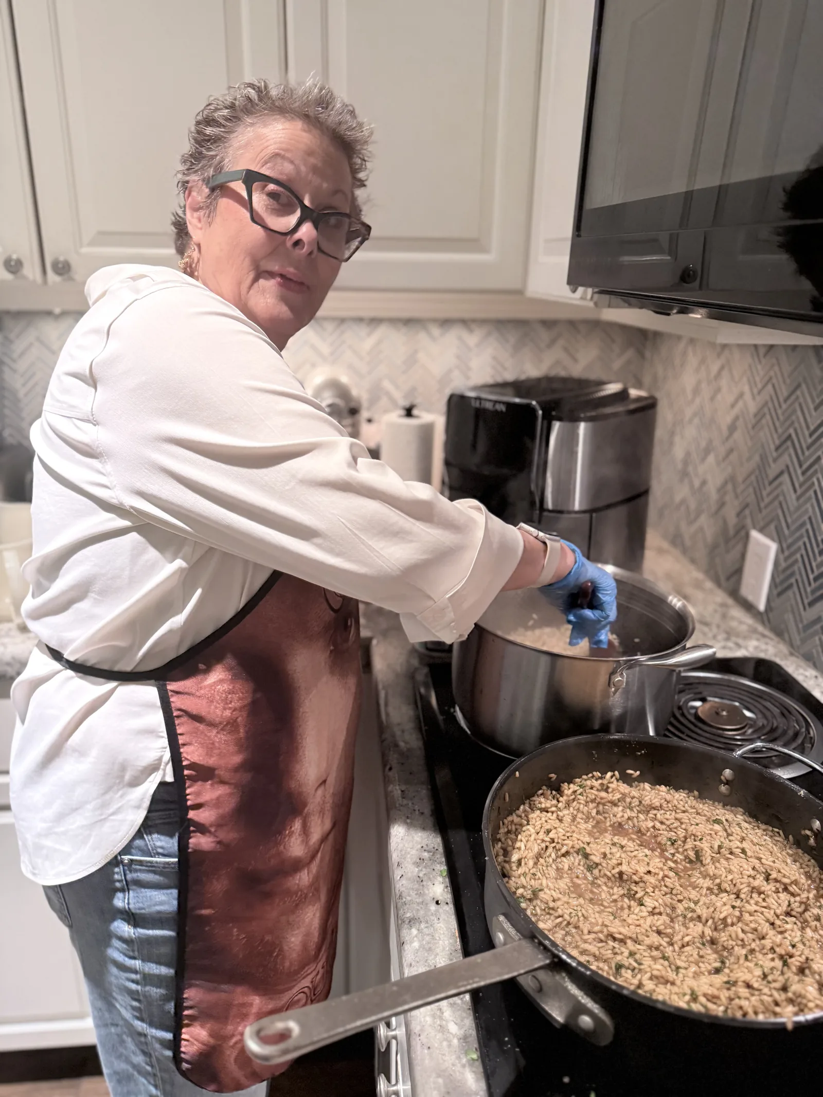 HVA Hearts & Hands volunteers at a Fisher House dinner
